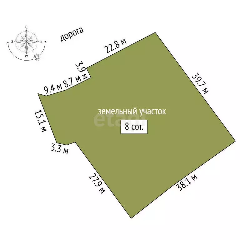 Дом в Ялуторовск, улица Революции (29 м) - Фото 1