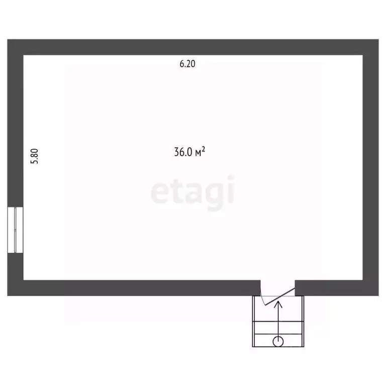 Дом в Тюменская область, Тюмень Царево садовое товарищество,  (36 м) - Фото 2