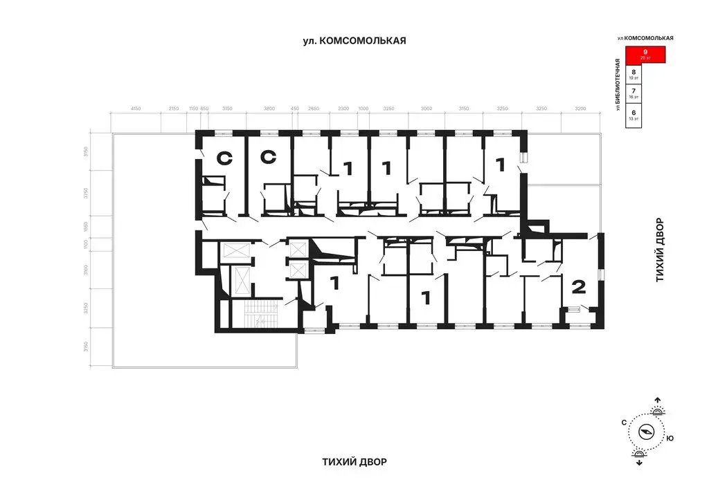1-комнатная квартира: Екатеринбург, жилой район Втузгородок, ЖК Алиса ... - Фото 2