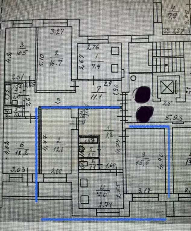 2-к кв. Московская область, Пушкино Ярославское ш., 6 (48.0 м) - Фото 1