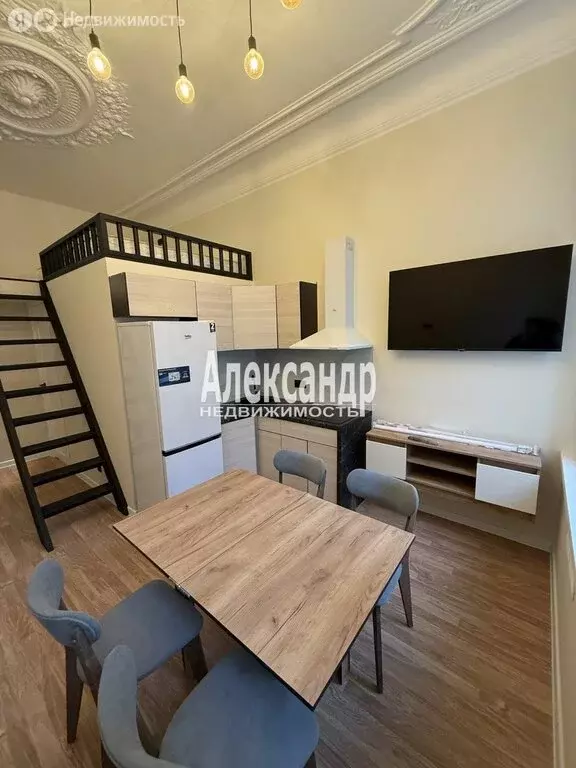 Квартира-студия: Санкт-Петербург, улица Рубинштейна, 5 (28 м) - Фото 1