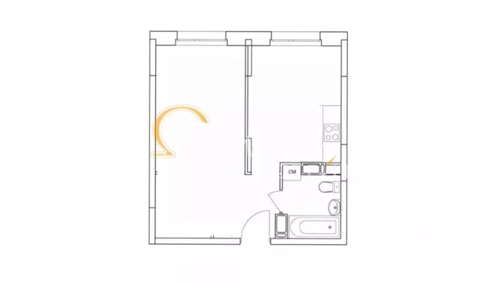 1-к кв. Московская область, Одинцовский городской округ, с. Жаворонки ... - Фото 2