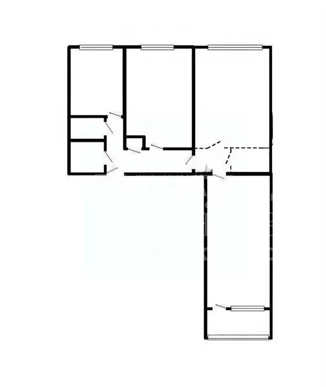3-к кв. Кемеровская область, Кемерово Инициативная ул., 101А (60.0 м) - Фото 1