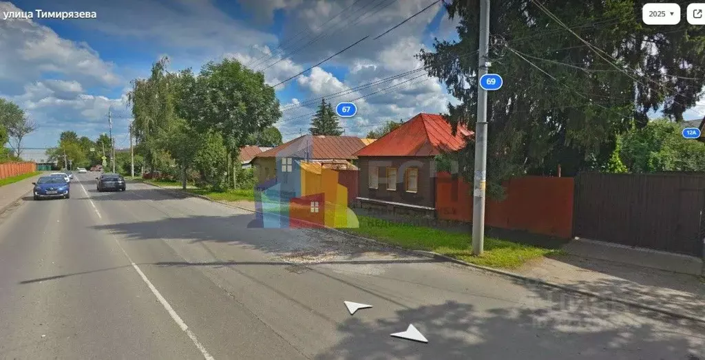 Участок в Тульская область, Тула ул. Тимирязева, 67 (6.12 сот.) - Фото 1