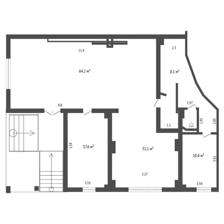 Помещение свободного назначения в Тюменская область, Тюмень ул. ... - Фото 1