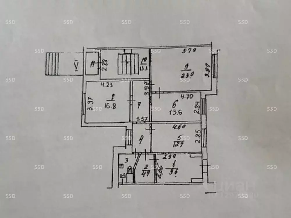 Помещение свободного назначения в Москва Веерная ул., 1К4 (96 м) - Фото 2