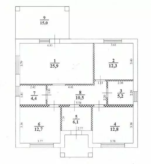 Дом в Белгородская область, Строитель Яковлевский городской округ, ул. ... - Фото 2