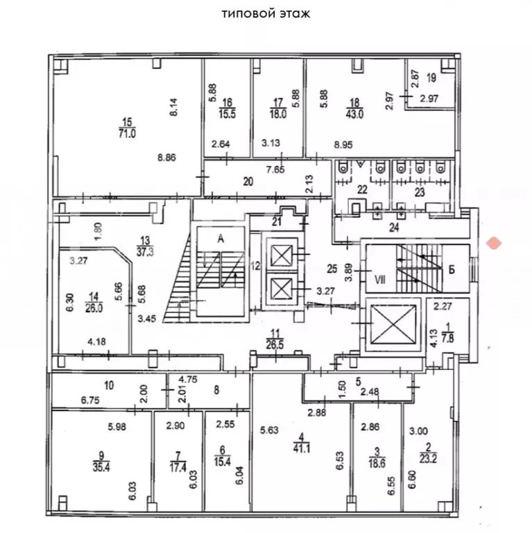 Офис в Москва ул. Кржижановского, 29к2 (13250 м) - Фото 2