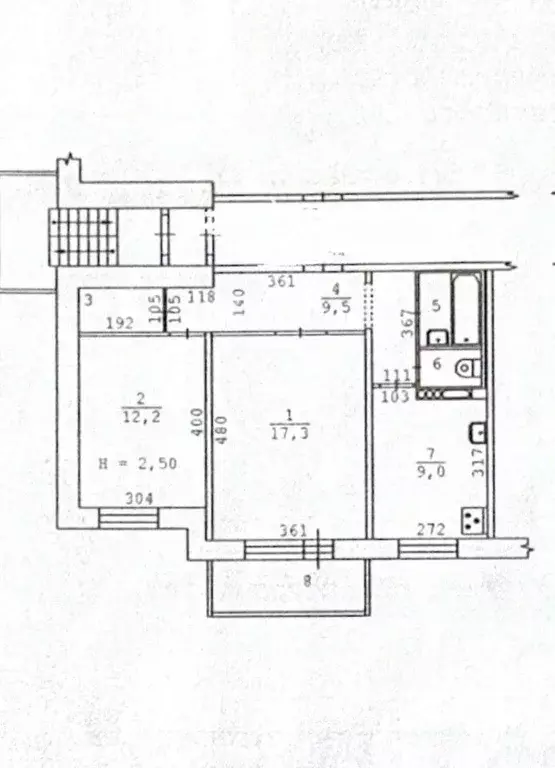 2-к кв. Свердловская область, Екатеринбург ул. Краснолесья, 16к1 (53.8 ... - Фото 1