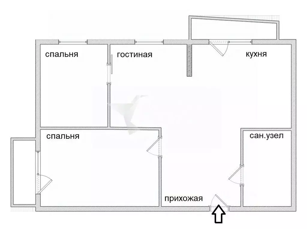 3-к кв. Приморский край, Находка Находкинский просп., 30 (83.0 м) - Фото 2