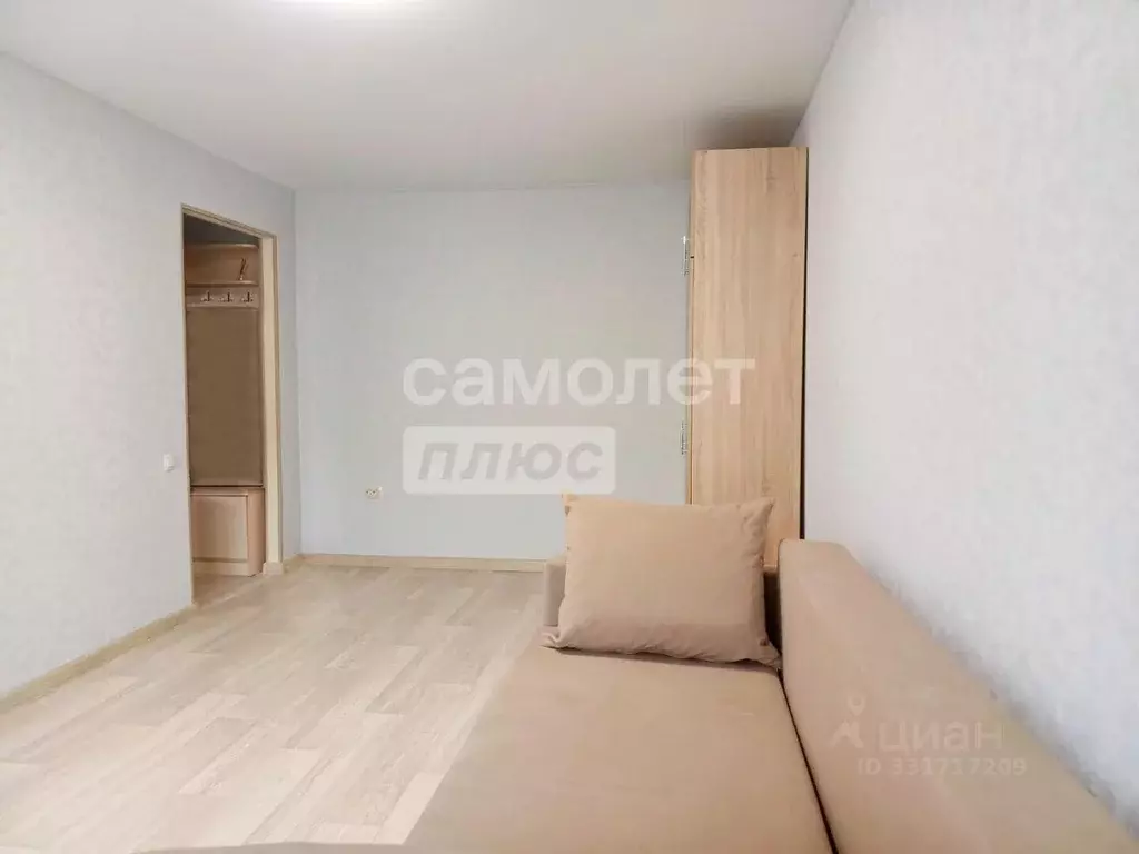 1-к кв. Татарстан, Зеленодольск ул. Шевченко, 3 (30.1 м) - Фото 2