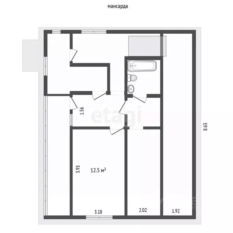 Дом в Ярославская область, Некрасовский муниципальный округ, д. Турово ... - Фото 2