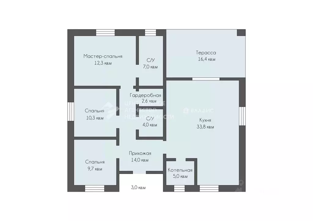 Дом в Рязанская область, Рязанский район, Дубровическое с/пос, с. ... - Фото 2