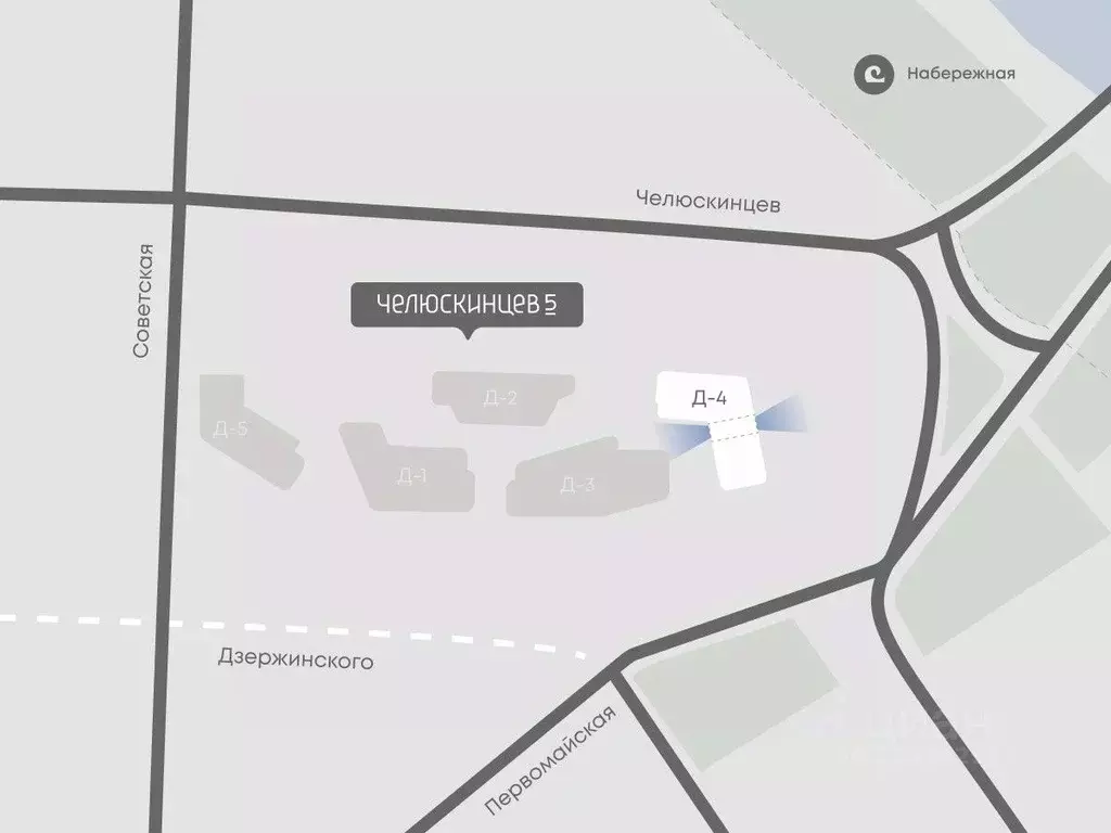 2-к кв. Тюменская область, Тюмень Челюскинцев 5 жилой комплекс (90.9 ... - Фото 2