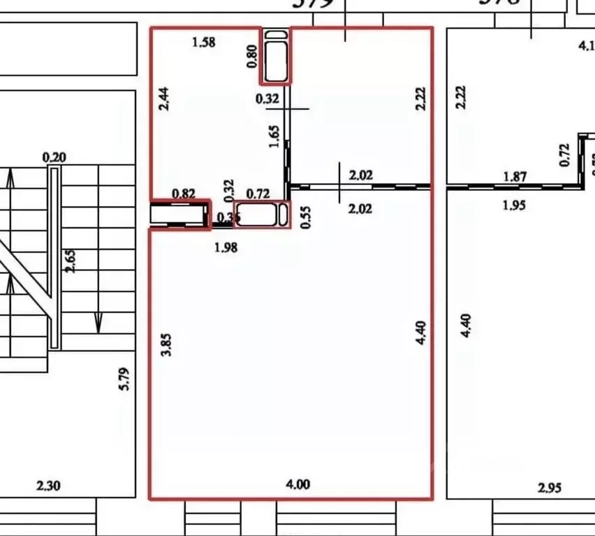 Студия Московская область, Люберцы ул. Солнечная, 6 (25.5 м) - Фото 2