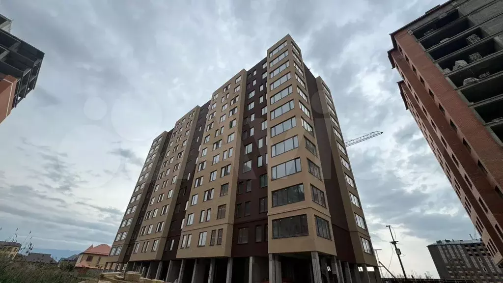 1-к. квартира, 53 м, 8/12 эт. - Фото 1