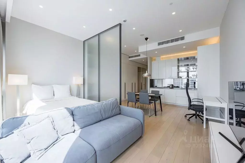 1-к кв. Москва 1-й Красногвардейский проезд, 22с1 (58.0 м) - Фото 2