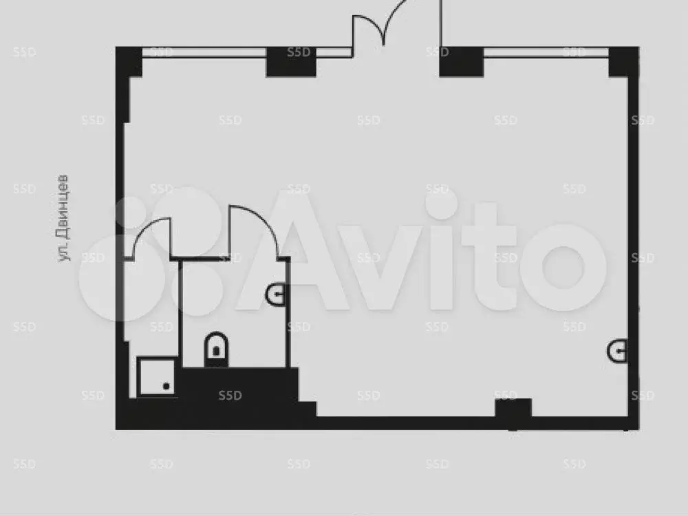 Продам помещение свободного назначения, 76.4 м - Фото 1
