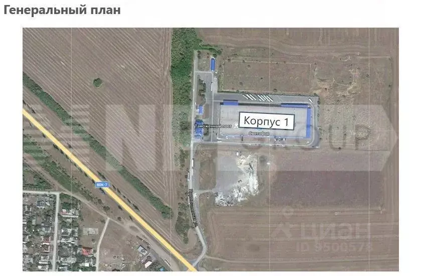 Склад в Ростовская область, пос. Матвеев Курган ул. Промышленная, 1 ... - Фото 2