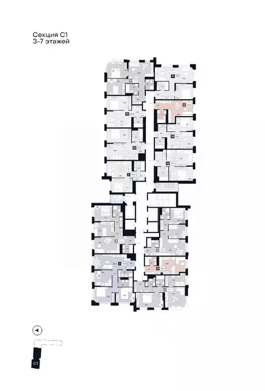 3-к кв. Москва Лодочная ул., 27К2 (72.8 м) - Фото 1