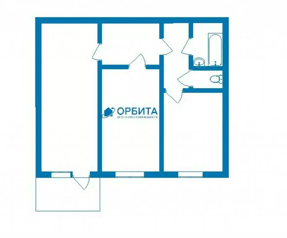 2-комнатная квартира: Тюмень, улица Клары Цеткин, 29к1 (49.8 м) - Фото 0