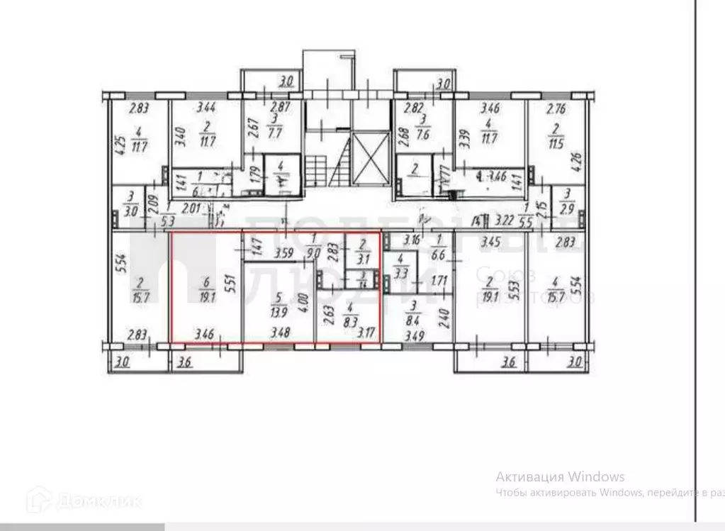Продаётся 2-к квартира, 54.8 м - Фото 1