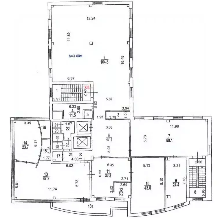 Помещение свободного назначения в Москва Рябиновая ул., 41к1 (796 м) - Фото 2