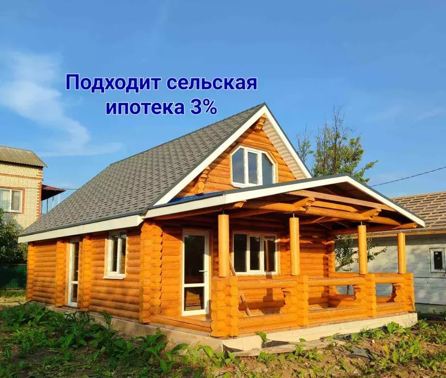 Дом в Саратовская область, Энгельсский район, Красноярское ... - Фото 1