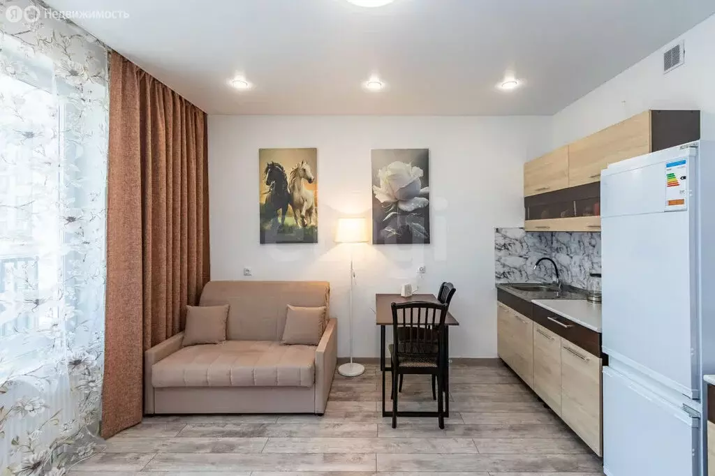 Квартира-студия: деревня Патрушева, жилой комплекс Новый (25.1 м) - Фото 2