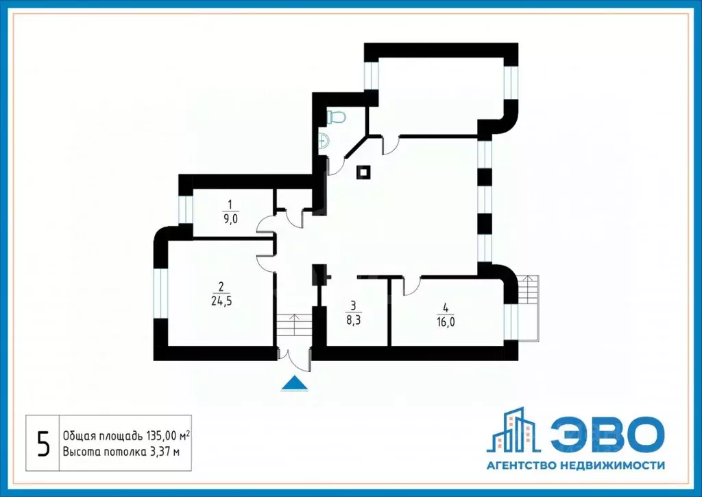 5-к кв. Санкт-Петербург Захарьевская ул., 9 (135.0 м) - Фото 2