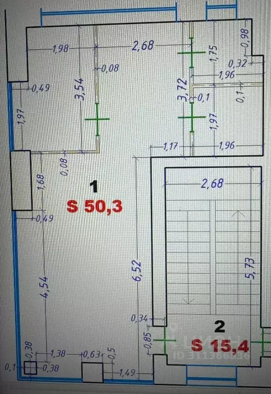 Офис в Москва Новорязанская ул., 18С2 (50 м) - Фото 1