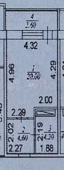 Квартира-студия, 28,8 м, 9/16 эт. - Фото 0