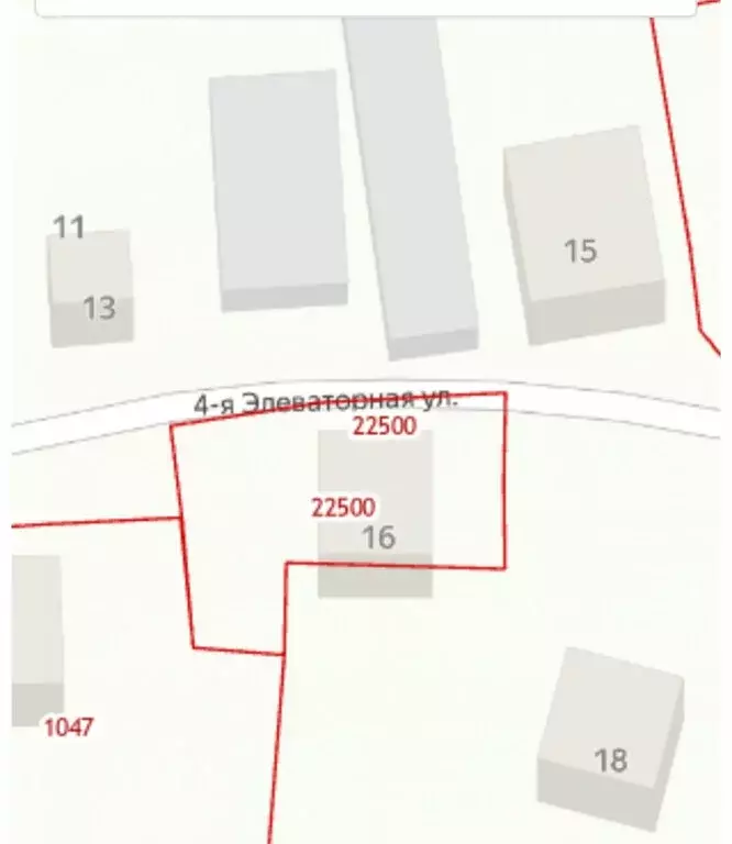 Участок в Тюмень, 4-я Элеваторная улица, 16 (3.05 м) - Фото 0