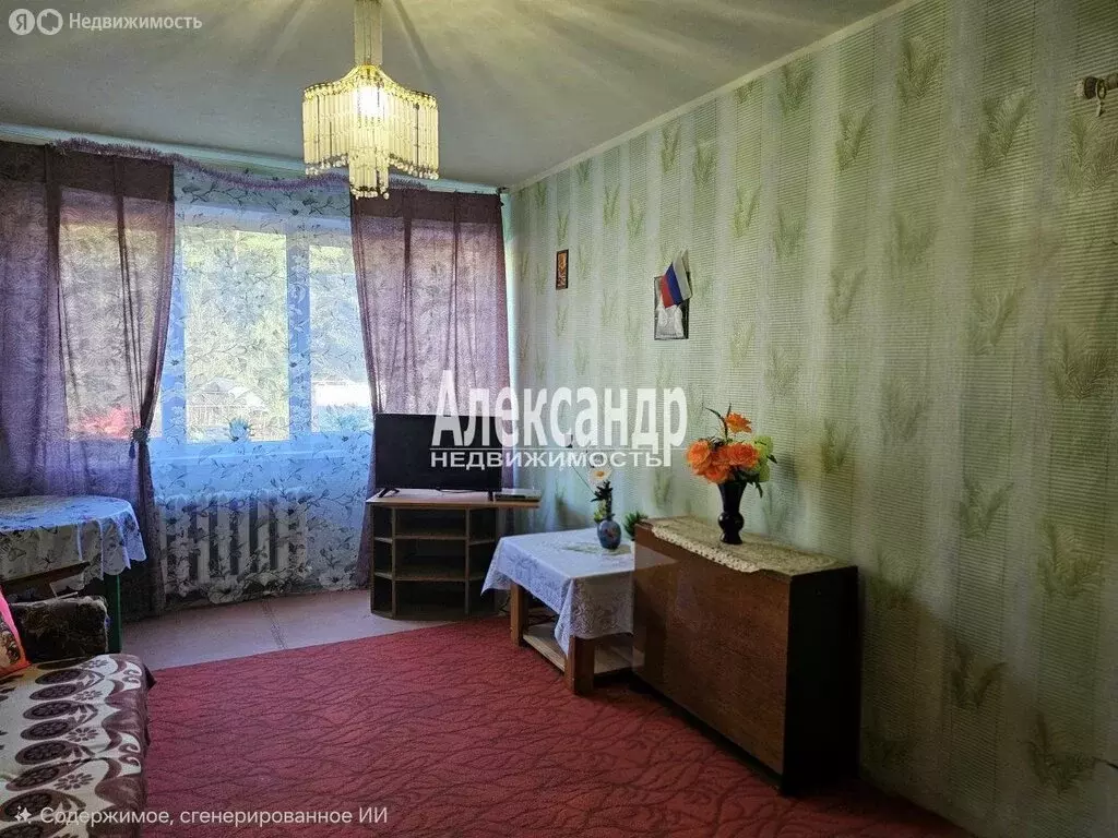 3-комнатная квартира: посёлок Сосновый Бор, улица Александра Невского, ... - Фото 0