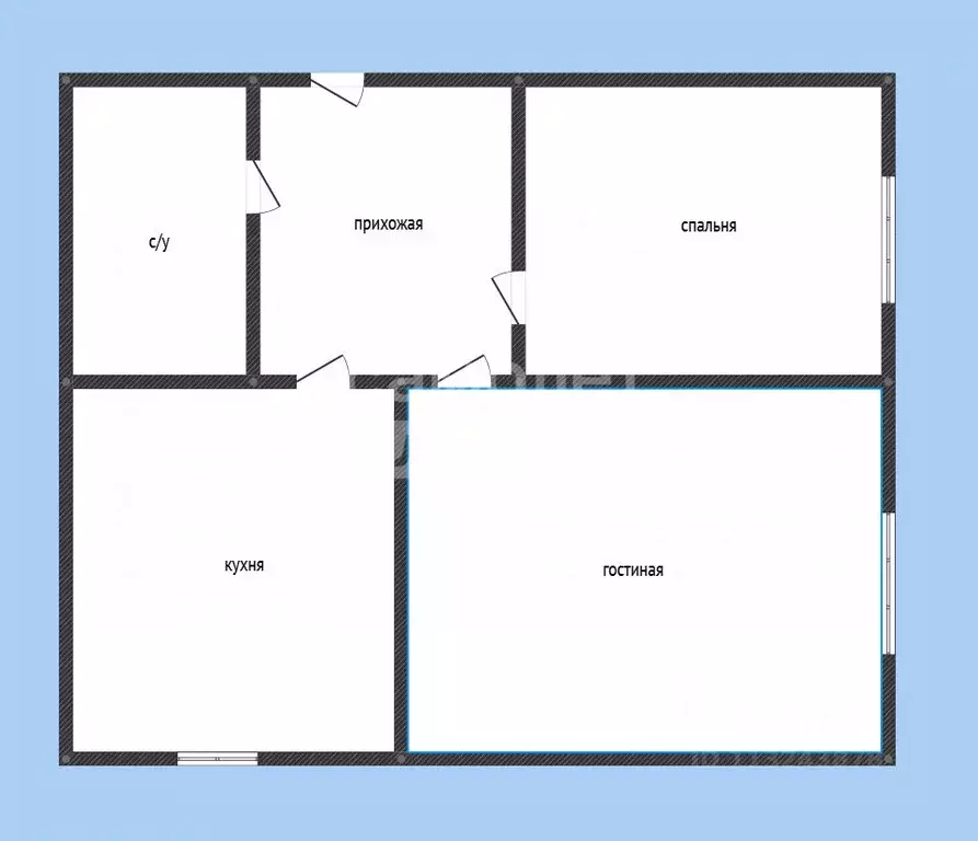 2-к кв. Дагестан, Махачкала ул. Кирова, 17 (80.0 м) - Фото 1