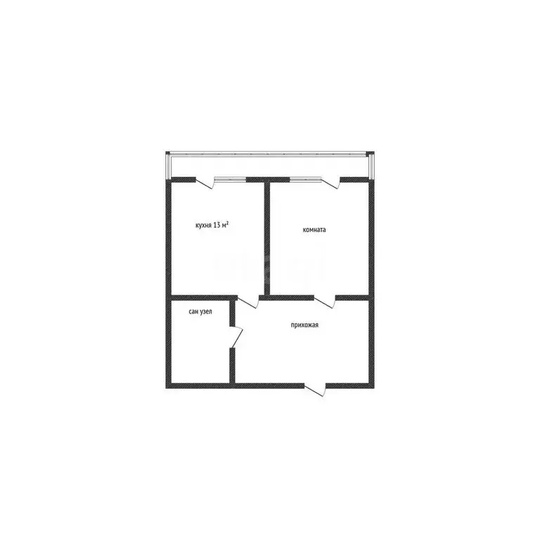 1-комнатная квартира: Краснодар, Кореновская улица, 15/1 (43 м) - Фото 0