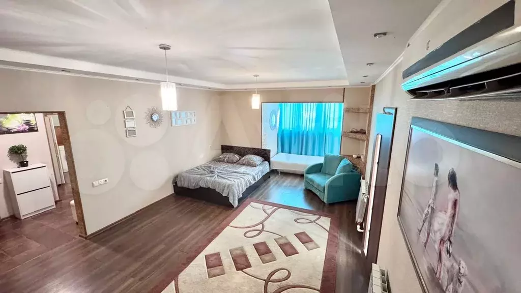 1-к. квартира, 46 м, 1/9 эт. - Фото 0