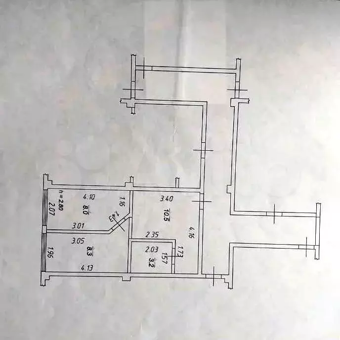 2-к. квартира, 30 м, 2/8 эт. - Фото 0