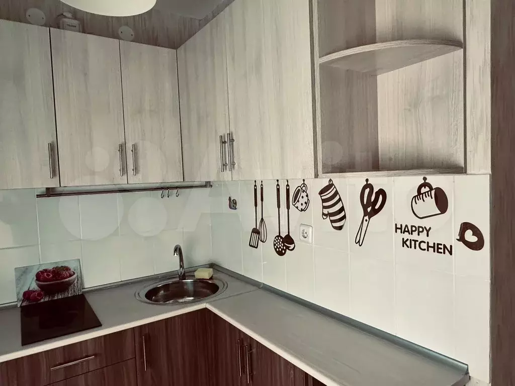 1-к. квартира, 30 м, 1/5 эт. - Фото 1