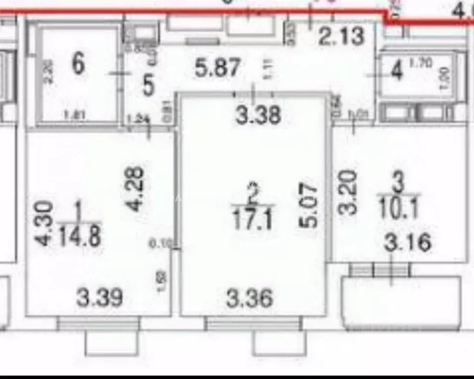 2-к кв. Москва Ташкентская ул., 14К2 (57.5 м) - Фото 2