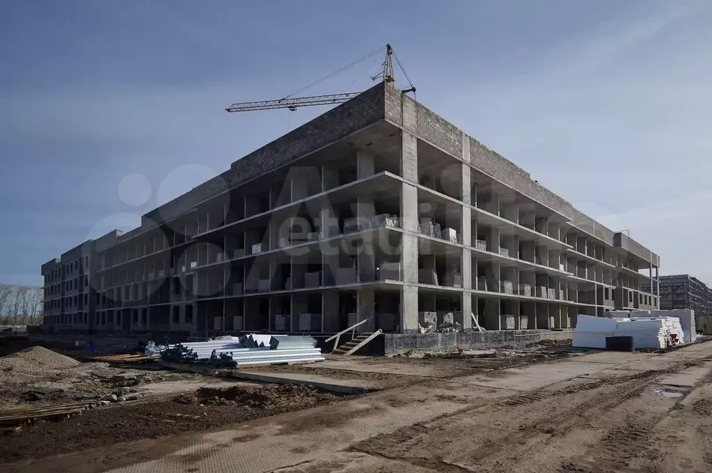 2-к. квартира, 54,7 м, 1/4 эт. - Фото 0