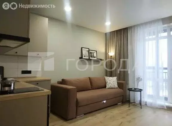 Квартира-студия: Новосибирск, Охотская улица, 88 (27.6 м) - Фото 1