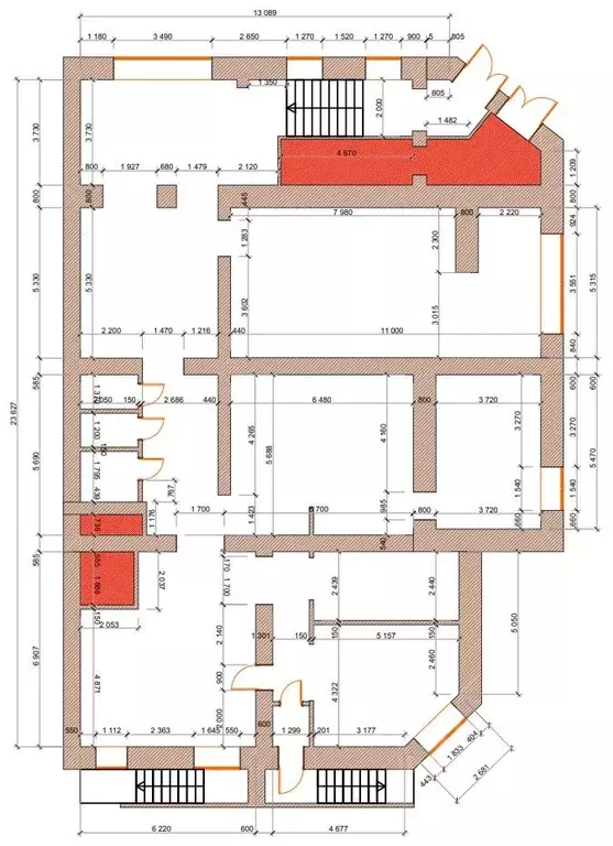 Офис в Архангельская область, Архангельск Поморская ул., 44 (282 м) - Фото 2