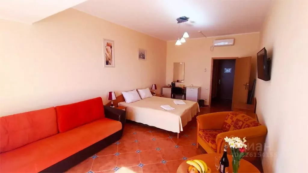 Комната Крым, Феодосия ш. Керченское, 72В (16.0 м) - Фото 1