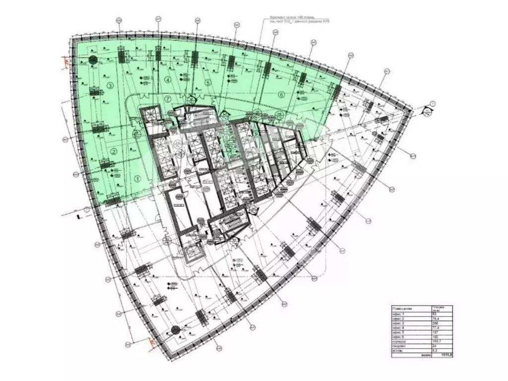 Помещение свободного назначения в Москва наб. Пресненская, 12 (1036 м) - Фото 2