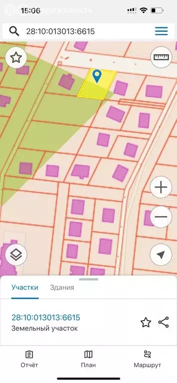 Участок в село Чигири, Дубравная улица (6.3 м) - Фото 1