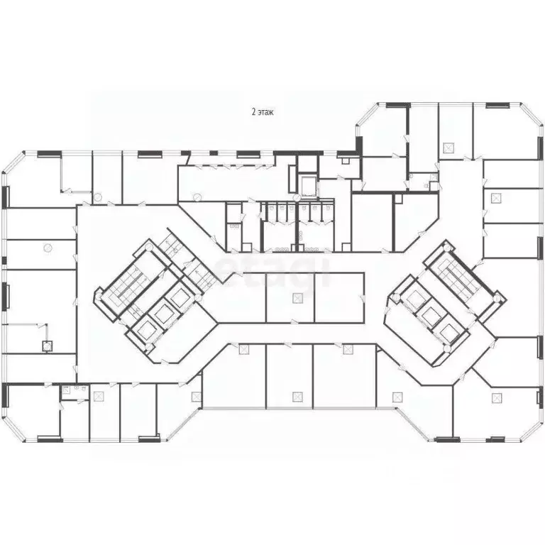 Офис в Москва 2-я Брестская ул., 8 (1414 м) - Фото 1