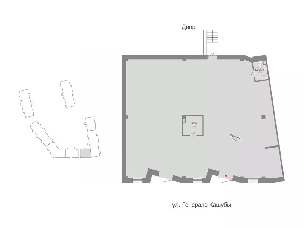 Помещение свободного назначения в Ульяновская область, Ульяновск Новый ... - Фото 2