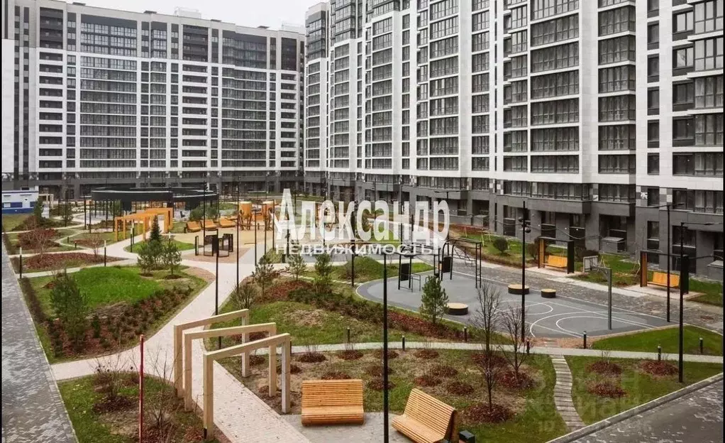 Студия Ленинградская область, Мурино Всеволожский район, просп. ... - Фото 1