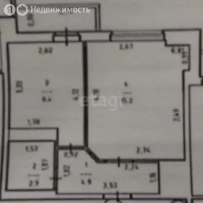 1-комнатная квартира: Ижевск, Клубная улица, 17/1 (34 м) - Фото 0